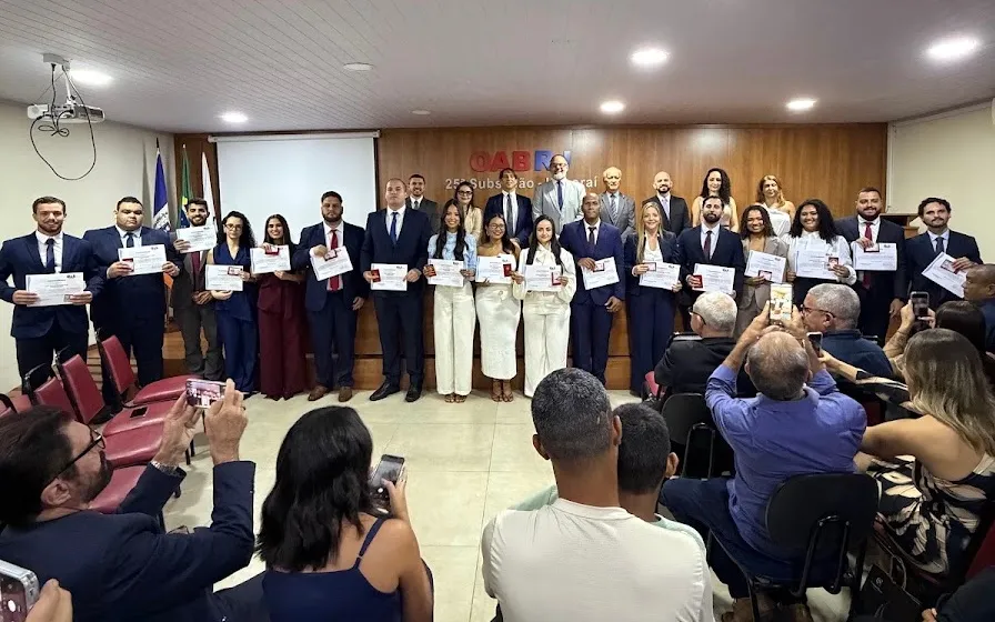 Solenidade de Entrega de Carteiras da OAB Itaboraí em 13 de outubro de 2026